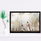 My Own Sacred Grove God Comes To Women Framed Art Prints Wall Art Decor - Painting Prints, Framed Picture