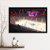 Vancouver Canucks Wall Art Rogers Arena Stadium Framed Canvas Prints Hockey,Sport Stadium Art Prints, Fan Gift
