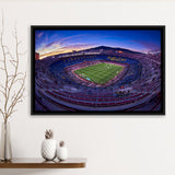 Barcelona Spain Camp Nou, Stadium Canvas, Sport Art, Gift for him, Framed Canvas Prints Wall Art Decor, Framed Picture
