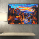 San Francisco Downtown Canvas Prints Wall Art Decor - Painting Canvas, Art Print, Home Decor, Ready to Hang