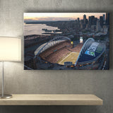 Centurylink Field in Seattle, Stadium Canvas, Sport Art, Gift for him, Fan Gift, Canvas Prints Wall Art Decor