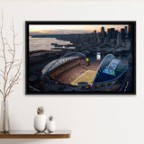 Centurylink Field in Seattle, Stadium Canvas, Sport Art, Gift for him, Framed Canvas Prints Wall Art Decor, Framed Picture
