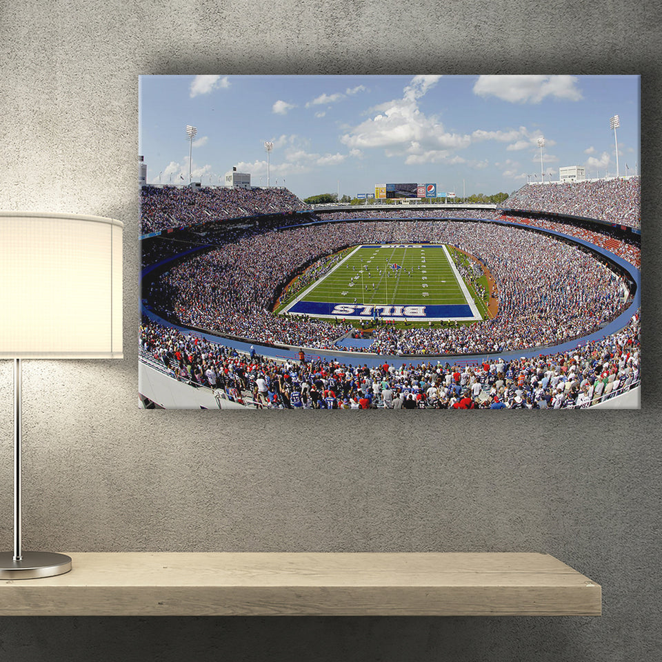 Bills Stadium, Stadium Canvas, Sport Art, Gift for him, Fan Gift, Canvas Prints Wall Art Decor
