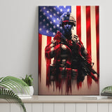 A Veterans Prayer God Bless The Usa Canvas Prints Wall Art - Painting Canvas, Wall Decor, For Sale, Home Decor