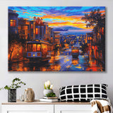 San Francisco Downtown Canvas Prints Wall Art Decor - Painting Canvas, Art Print, Home Decor, Ready to Hang