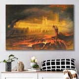 Pandemonium By John Martin, Canvas Prints Wall Art Home Decor