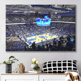 Kentucky Wildcats Stadium Canvas Prints Rupp Arena Wall Art Basketball,Sport Stadium Art Prints, Fan Gift, Wall Decor