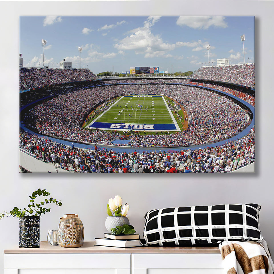 Bills Stadium, Stadium Canvas, Sport Art, Gift for him, Fan Gift, Canvas Prints Wall Art Decor