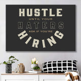 Hiring Canvas Prints Wall Art - Painting Canvas,Office Business Motivation Art, Wall Decor