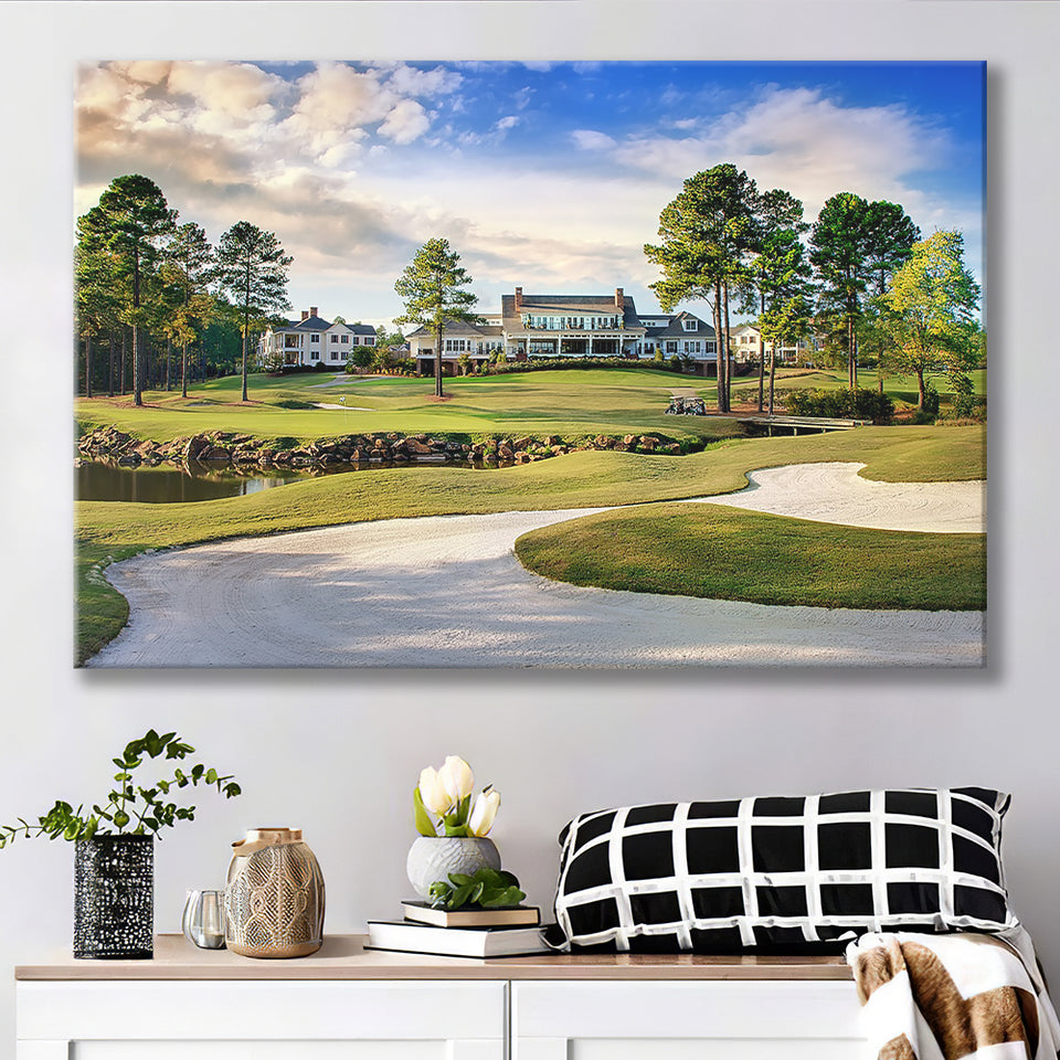 Mid South Golf Couse Canvas Prints Wall Art