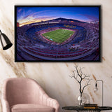 Barcelona Spain Camp Nou, Stadium Canvas, Sport Art, Gift for him, Framed Canvas Prints Wall Art Decor, Framed Picture
