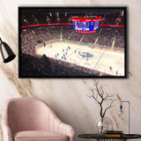 Vancouver Canucks Wall Art Rogers Arena Stadium Framed Canvas Prints Hockey,Sport Stadium Art Prints, Fan Gift