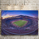 Barcelona Spain Camp Nou, Stadium Canvas, Sport Art, Gift for him, Fan Gift, Canvas Prints Wall Art Decor