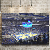 Kentucky Wildcats Stadium Canvas Prints Rupp Arena Wall Art Basketball,Sport Stadium Art Prints, Fan Gift, Wall Decor