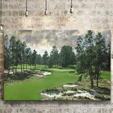 Pinehurst Course Number 2 Golf Courses, Golf Art Print, Golf Lover, Canvas Prints Wall Art Decor