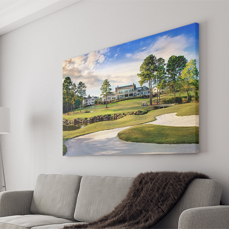 Mid South Golf Couse Canvas Prints Wall Art