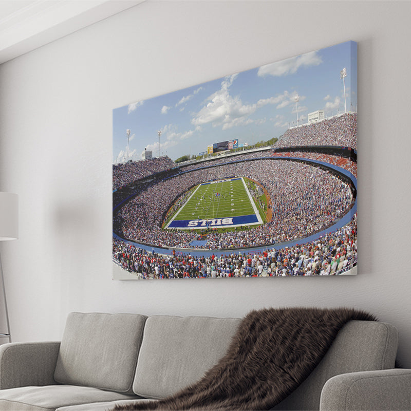 Bills Stadium, Stadium Canvas, Sport Art, Gift for him, Fan Gift, Canvas Prints Wall Art Decor
