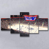 Vancouver Canucks Wall Art Rogers Arena Stadium Canvas Prints Hockey,Multi Panels,Sport Stadium Art Prints, Fan Gift