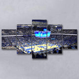 Kentucky Wildcats Stadium Canvas Prints Rupp Arena Wall Art Basketball,Multi Panels,Sport Stadium Art Prints, Fan Gift