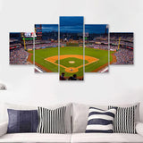 Baseball Stadium Philips  5 Pieces Canvas Prints Wall Art - Painting Canvas, Multi Panel, Home Wall Decor, For Sale