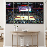 Quicken Loans Arena Cleveland, Stadium Canvas, Sport Art, Gift for him, Multi Panels B, Canvas Prints Wall Art Decor