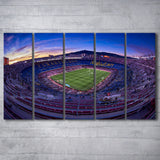 Barcelona Spain Camp Nou, Stadium Canvas, Sport Art, Gift for him, Multi Panels B, Canvas Prints Wall Art Decor