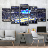 Kentucky Wildcats Stadium Canvas Prints Rupp Arena Wall Art Basketball,Multi Panels,Sport Stadium Art Prints, Fan Gift