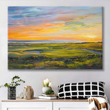 Acrylic Painting Overview Kiawah Island Golf Resort, Golf Art Print, Gift for him, Canvas Prints Wall Art