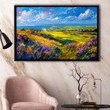 Acrylic Painting St. Andrews Golf Club Old Course, Golf Art Print, Gift for him, Framed Canvas Prints Wall Art