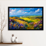 Acrylic Painting St. Andrews Golf Club Old Course, Golf Art Print, Gift for him, Framed Canvas Prints Wall Art