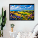Acrylic Painting St. Andrews Golf Club Old Course, Golf Art Print, Gift for him, Framed Canvas Prints Wall Art