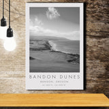 Bandon Dunes Golf Courses at Bandon, Oregon, Golf Art Print, Gift for him, Canvas Print Wall Art