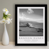 Bandon Dunes Golf Courses at Bandon, Oregon, Golf Art, Gift for him, Framed Art Print Wall Decor