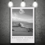 Bandon Dunes Golf Courses at Bandon, Oregon, Golf Art Print, Gift for him, Canvas Print Wall Art