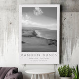 Bandon Dunes Golf Courses at Bandon, Oregon, Golf Art Print, Gift for him, Canvas Print Wall Art