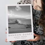 Bandon Dunes Golf Courses at Bandon, Oregon, Golf Art Print, Gift for him, Canvas Print Wall Art
