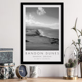 Bandon Dunes Golf Courses at Bandon, Oregon, Golf Art, Gift for him, Framed Art Print Wall Decor