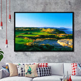 Bandon Dunes Hole 05, Bandon, Oregon, Golf Art, Gift for him, Framed Art Prints Wall Decor