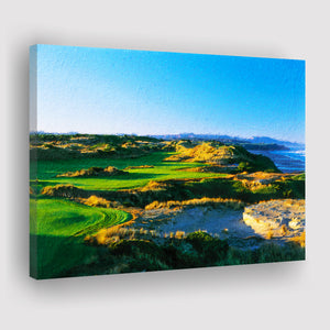 Bandon Dunes Hole 05, Bandon, Oregon, Golf Art Print, Gift for him, Canvas Prints Wall Art