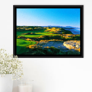 Bandon Dunes Hole 05, Bandon, Oregon, Golf Art Print, Gift for him, Framed Canvas Prints Wall Art