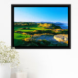 Bandon Dunes Hole 05, Bandon, Oregon, Golf Art Print, Gift for him, Framed Canvas Prints Wall Art