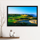 Bandon Dunes Hole 05, Bandon, Oregon, Golf Art Print, Gift for him, Framed Canvas Prints Wall Art