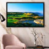 Bandon Dunes Hole 05, Bandon, Oregon, Golf Art Print, Gift for him, Framed Canvas Prints Wall Art