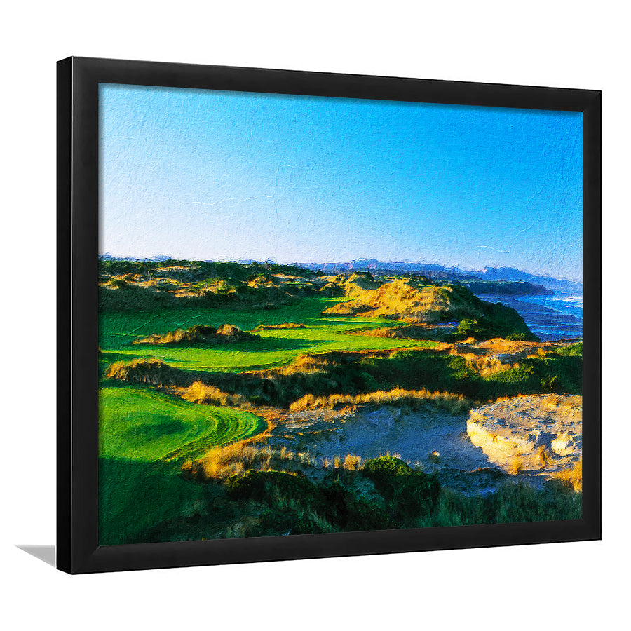 Bandon Dunes Hole 05, Bandon, Oregon, Golf Art, Gift for him, Framed Art Prints Wall Decor