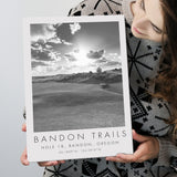 Bandon Trails Golf Course, Hole 18, Golf Art Print, Gift for him, Canvas Print Wall Art