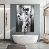 Boxer Bathroom Decor Canvas Prints Wall Art, Bathroom Art Print, Boxer Photo