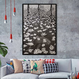 By Maurits Cornelis Escher Wall Art, M.C. Escher Three Worlds 1955,Framed Art Prints Wall Decor, Picture Framed