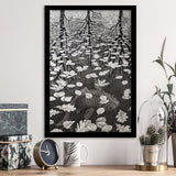 By Maurits Cornelis Escher Wall Art, M.C. Escher Three Worlds 1955,Framed Art Prints Wall Decor, Picture Framed
