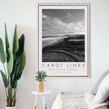 Cabot Links Golf Courses at Inverness, Nova Scotia, Canada, Golf Art Print, Framed Canvas Print Wall Art