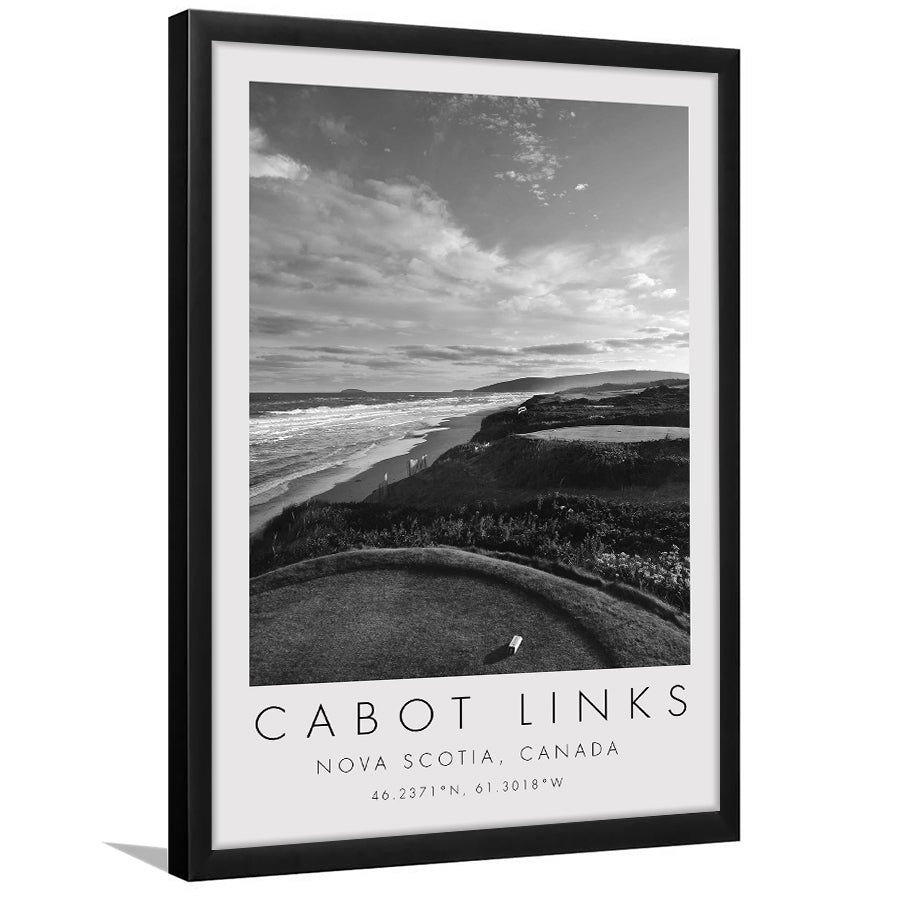 Cabot Links Golf Courses at Inverness, Nova Scotia, Canada, Golf Art, Gift for him, Framed Art Print Wall Decor